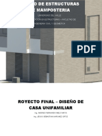 Memoria de Calculo - CASA UNIFAMILIAR 2 PISOS