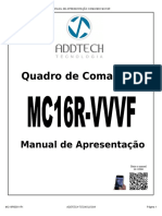 Quadro de Comando Manual de Apresentação