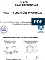 Aula 1 - Fundações Profundas