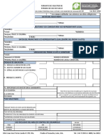 Formato de Solicitud de Uso de Suelo