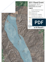 2011 Flood Event Map 06 08 2011 7pm