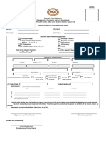 Barangay Official'S Information Sheet: Term in The Present Position