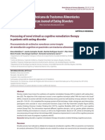 Procesamiento de Estimulos Novedosos Como Terapia de Remediación Cognitiva en Pacientes Con Trastorno Alimentario