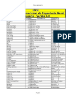 Glossario de Engenharia Naval