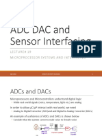 Adc Dac and Sensor Interfacing