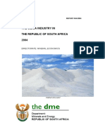 R44-2004 The Silica Industry in The Republic of SA