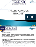 Taller Conoce Senades para Docentes