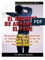 El Secreto de Agrandar El Pene