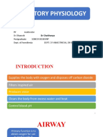 Respiratory Physiology