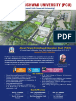 Pimpri Chinchwad University (Pcu) : (Proposed Self-Financed University)