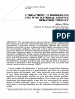 The Treatment of Borderline Personalities With Rebt PDF