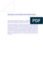 Double Integration Method