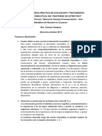 Ejercicio #4 Trauma y Disociación