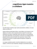 200 Sesgos Cognitivos Rigen Nuestro Pensamiento Cotidiano - IA Latam