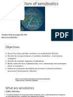 Xenobiotic Metabolism Batch 32