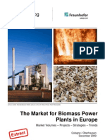 Studie Biomass Power Plants Europe