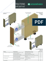 Handling Instructions: For 15 CM Base Unit Pull-Out