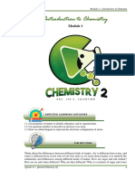 Module 1 - Introduction To Chemistry