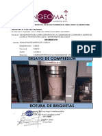 Rotura de Briquetas. CCORCA - InF #01