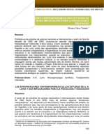 2 As Apropriações Contemporâneas Dos Estudos de AR Luria e Suas Implicações para A Psicologia e Educação