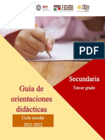 Guía de Orientaciones Didácticas 3ER GRADO