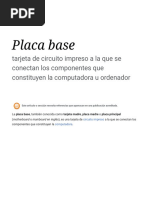 Placa Base - Wikipedia, La Enciclopedia Libre