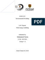 ENEN-635 Environmental Modeling Lab-3 Report - Rev1