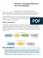 Compiler Vs Interpreter: Complete Difference Between Compiler and Interpreter