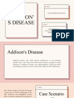 Addison' S Disease: Case Presentation