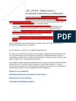 MF1443 - 3 - UD3 - E21 - CP Nº3 - Elaboración y Adecuación de Un Material Audiovisual y Multimedia