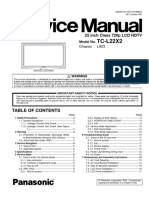 Panasonic Tc-l22x2 Chassis La03 SM