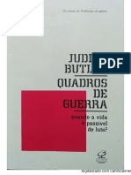 O Não Pensamento em Nome Do Normativo - Butler - Quadros de Guerra