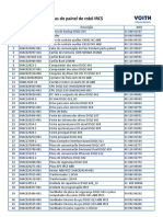 TABELA DE PEÇAS IRC5 v2