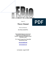 FEBio Theory Manual 1.0