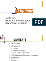 Basic LPG Product Knowledge Induction Course