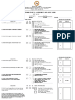 3 Badac Self Assessment and Audit Form