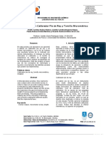 Informe Calibrador y Tornillo Micrometrico