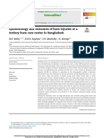 Epidemiology and Outcomes of Burn Injuries at A Tertiary Burn Care Center in Bangladesh