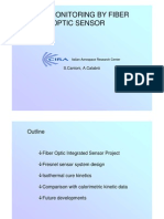 Cure Monitoring by Fiber Optic Sensor