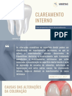 Clareamento Interno Finalizado