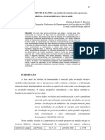 TRABALHO, AMBIENTE E SAÚDE Um Estudo Da Relação Entre Processos