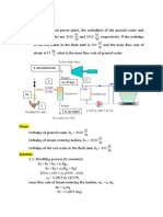 Sample Problems On Geothermal Power Plant