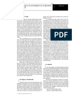 El Dialogo y La Conversacion en La Educacion