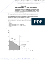 Spreadsheet Modeling and Decision Analysis A Practical Introduction To Business Analytics 8th Edition Ragsdale Solutions Manual