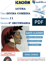 Literatura - Cuarto Año - Unidad III - Semana 11 - Divina Comedia