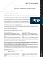 Weld Deposition Data