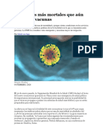 Los 7 Virus Más Mortales Que Aún No Tienen Vacunas