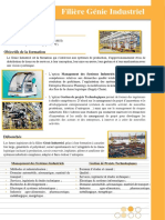 Filière Génie Industriel: Options de Spécialisation