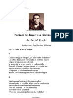 Bertolt Brecht Poemas