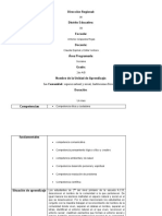 Situacion de Aprendizaje de Sociales